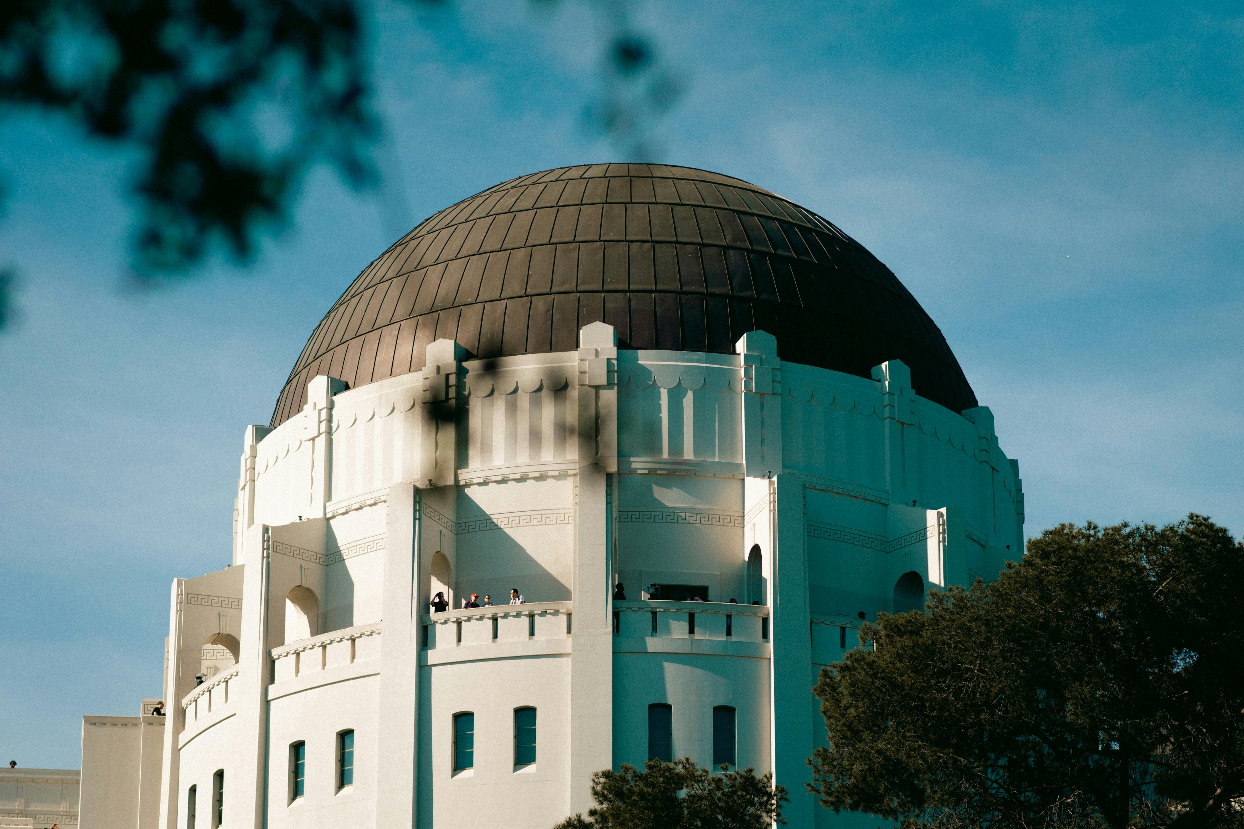 Domed building background